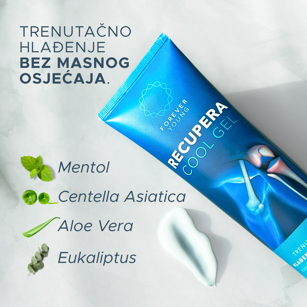 Recupera Cooling Gel – prednosti