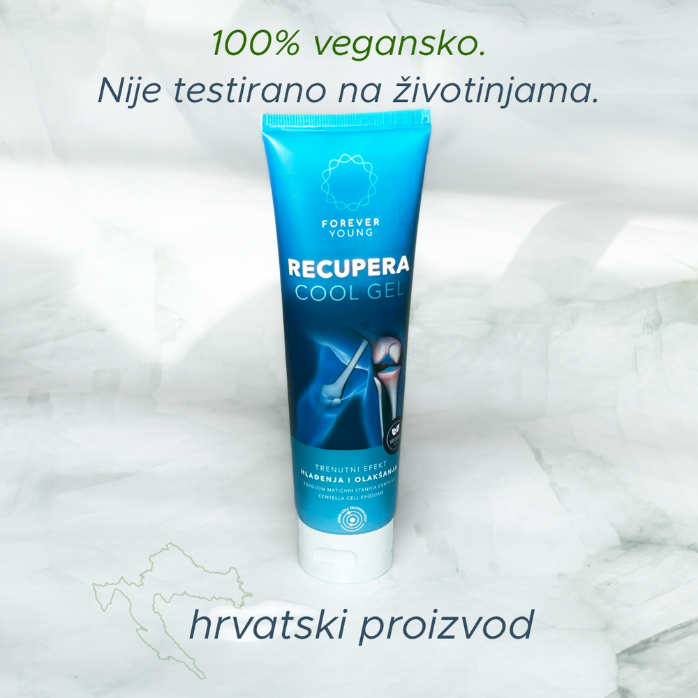Recupera Cooling Gel – primjena