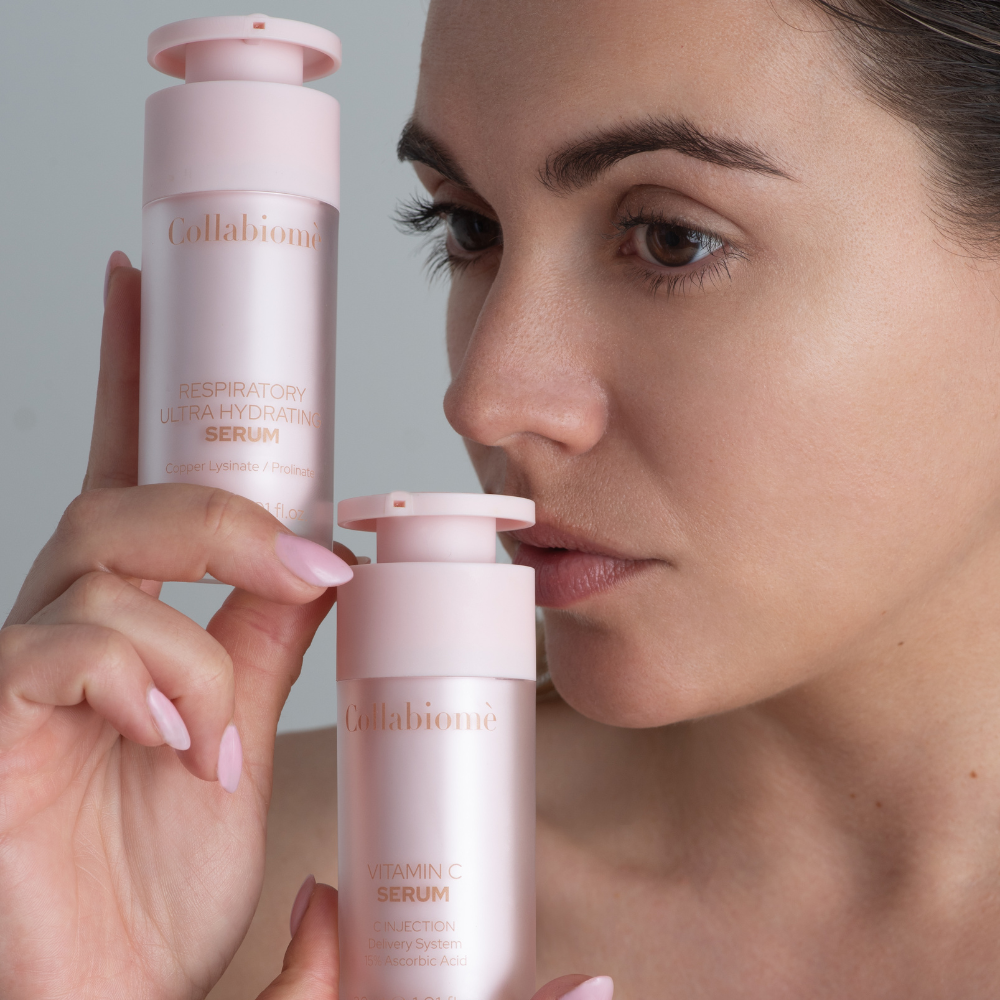 Respiracijski ultra hidratantni serum – primjena na licu